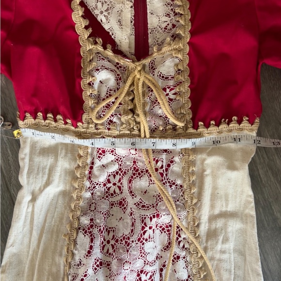 1970's Renaissance Dress - Picture 7 of 7